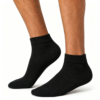 KYTERRA Socks Amazon Black KYTERRA Premium Socks for Men, Ankle Socks, Black, Pairs of 1