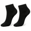 KYTERRA Socks Amazon Black dual 1 KYTERRA Premium Socks for Men, Ankle Socks, Black + Black, Pairs of 2